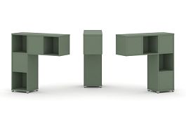 Concept Надставка низкая CN.DNN-001 Кобо/Металл Белый 1099*365*1130 - Фото предпросмотра