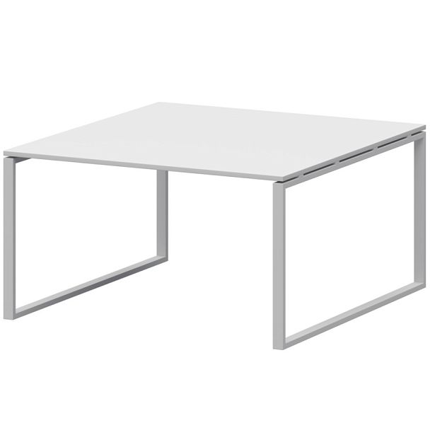 Стол переговорный на металлокаркасе АМП.О-005.123 Белый/Белый 1800x1236x760 Арго-М - Вид 1