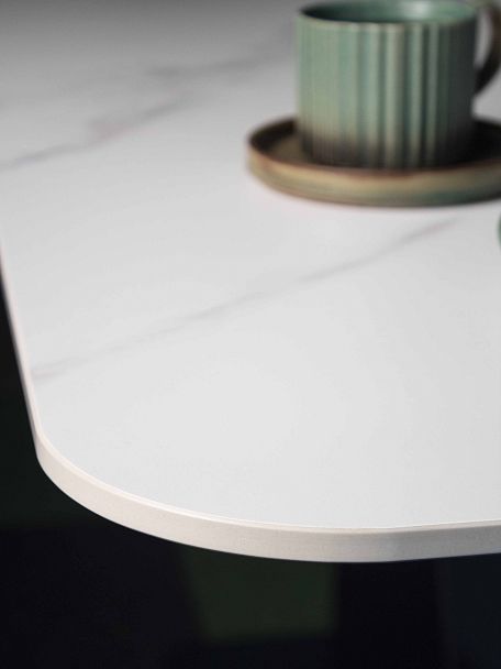 Стол раскладной  Sheffilton SHT-T75 белый мрамор/черный - Вид 11