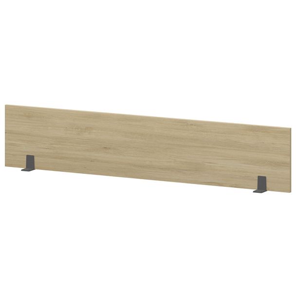 Экран для стола СМЭ25-16 Баттл Рок/Антрацит 1600x25x350 Аргентум-МП - Вид 1