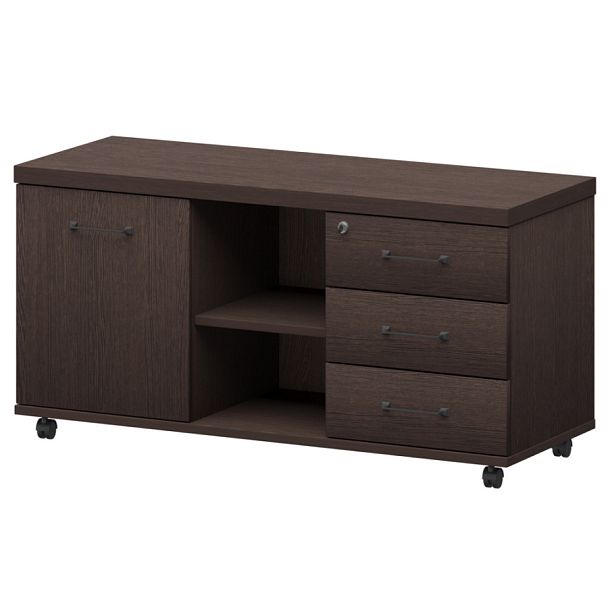 Греденция К-971 Дуб венге 1200x446x600 Приоритет - Вид 1