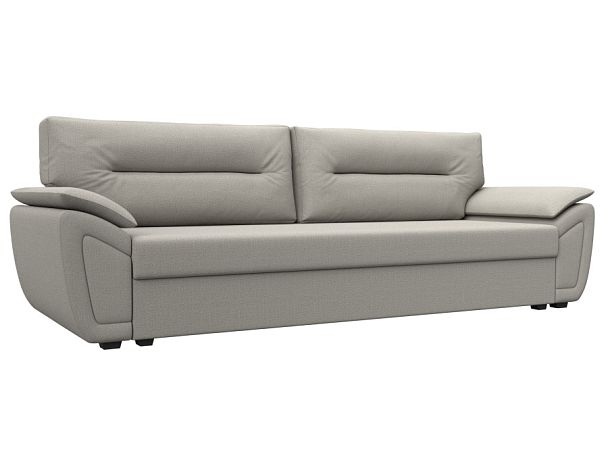 Диван прямой Нэстор Лайт Рогожка бежевый - Вид 1