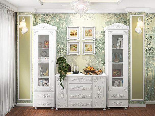 Шкаф-витрина Ассоль АС-01 - Вид 4