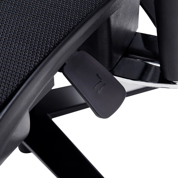Кресло ATRONE (АТРОН) "Optimus ER-707", адаптивный механизм со слайдером, сетка, черный/серый, 532967 - Вид 19