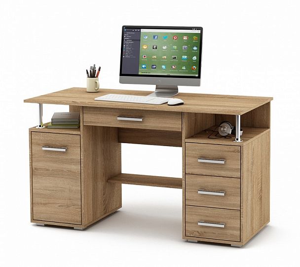 Стол письменный Амбер-6Я - Вид 1