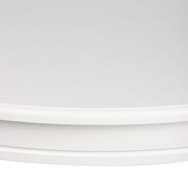 Обеденная группа стол Элат D90(130)х90х76 Белый и 4 стула Арктос Белый/Коричневая рогожка - Вид 6