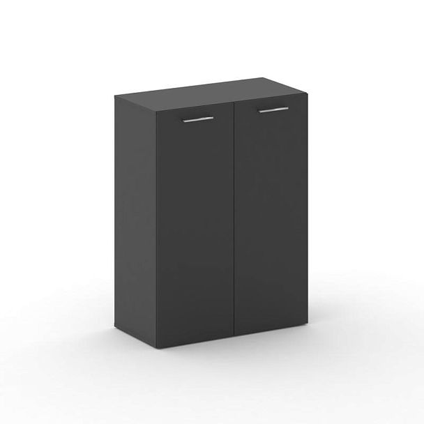 Cross Шкаф широкий средний CRF.ST-202 Черный F/Базальт UM 896*460*1202 - Вид 1