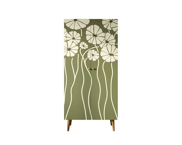 Шкаф малый двухстворчатый Berber принт 53 арт BB08/Print_53 - Вид 1