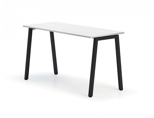 Стол на металлокаркасе серия Уберт  160х70х75 см "Уберт"  ТК-001841000075 белый шагрень - Вид 1