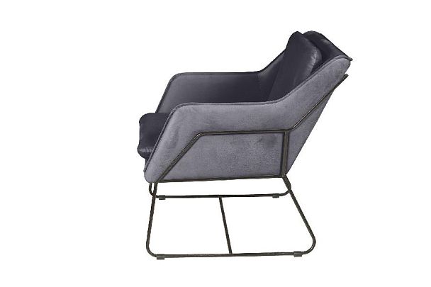 Кресло Alex, бархат серый 27 - Вид 5