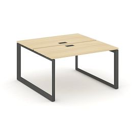Style Project Next Рабочая станция двухсторонняя SN-59O.DRS-001 Акация Лорка/Металл Антрацит/Черный Заглушка 980*1232*750 - Фото предпросмотра