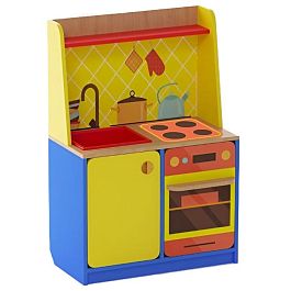 Игровая кухня Машенька, цветной - Фото предпросмотра
