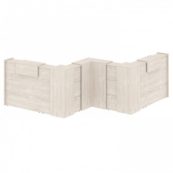 Ресепшн Г-образный "Onix" O.R-K-35 денвер светлый - Вид 2