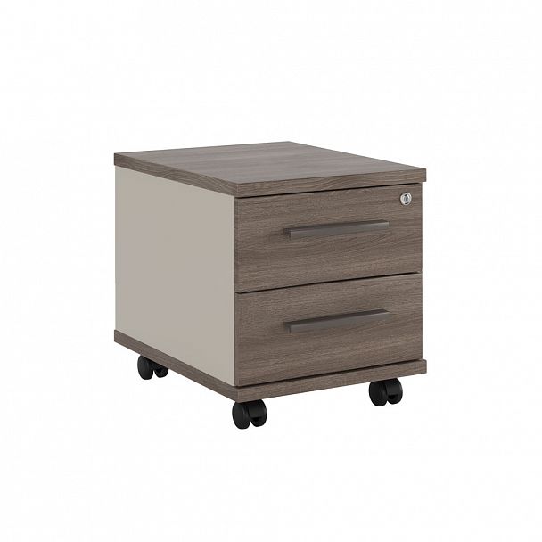 Тумба 2 ящика под подушку New Line 40,6x52,5x45,2 дуб шамони темный - Вид 1