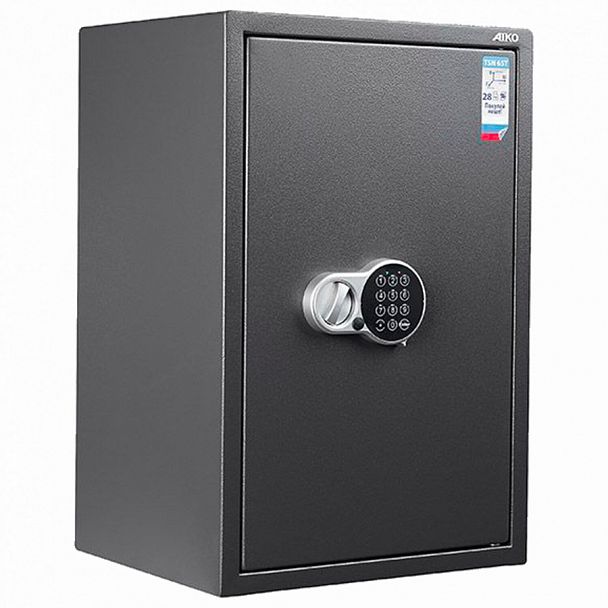 Сейф AIKO "TSN-65ТEL", 650х435x381 мм, 28 кг, электронный замок, полка, трейзер, S10399540914 - Вид 1