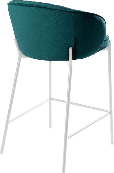 Комплект полубарных стульев Миэль изумрудный/белый, 4 шт. - Вид 4