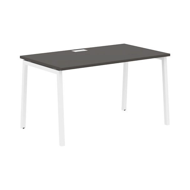 Стол прямой ELST 1380 Мокко/Белый 1360х800х750 EDIS - Вид 1