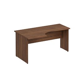 Стол эргономичный левый Комфорт К.133 французский орех - Фото предпросмотра