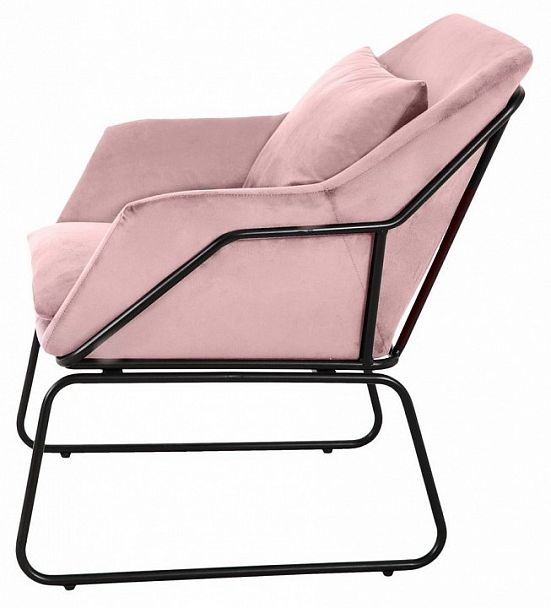 Кресло с пуфом Alex розовое - Вид 3