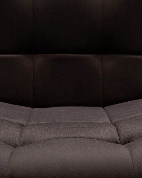 Стул обеденный DOBRIN CHILLY (Эспрессо Holland 74, основание черное) - Вид 10