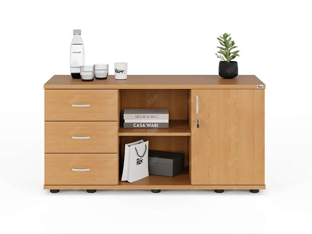 ЛАЙТ / LIGHT RLG023-120x45 Тумба 4 ящика 120x45x60 Бук - Вид 2