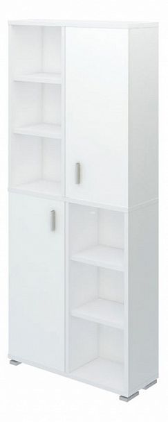Стеллаж комбинированный Домино ПУ-30-2 Белый - Вид 1
