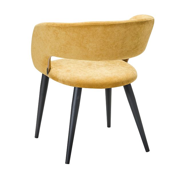 Кресло Hugs желтый/черный - Вид 4