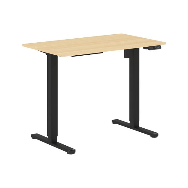 Стол письменный AT-001.1 Дуб Светлый/Черный 1000х600х720-1180 XTEN-UP - Вид 1