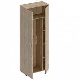 Шкаф для одежды с дополнением "Комфорт" К 531 дуб шамони темный - Фото предпросмотра