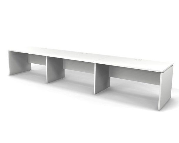 EUROPE/ЕВРОПА RE007-414х80 Односторонняя станция 4140x800x750 Белый - Вид 1