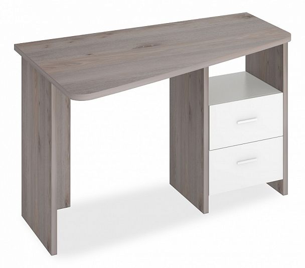 Стол письменный Домино Лайт СКЛ-Трап120 Белый/Нельсон левый - Вид 1
