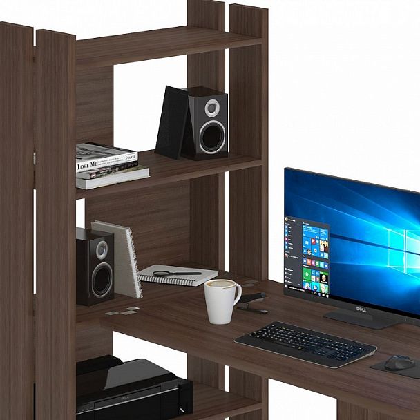 Стол компьютерный Домино Lite СТЛ-ОВ+С120Р Шамони - Вид 5