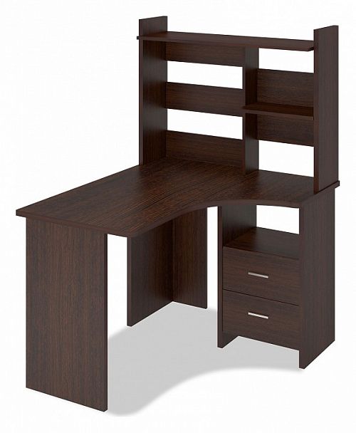 Стол компьютерный Домино Лайт СКЛ-Угл120+НКЛ-100 Венге правый - Вид 1