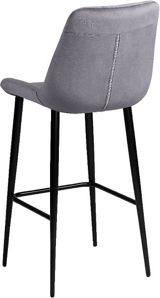 Барный стул Эйден, темно-серый H-15/черный - Вид 5