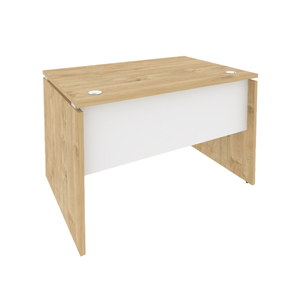 Onix Стол письменный O.SP-2.8 Тиквуд светлый/Белый бриллиант 1180*800*750 - Вид 1