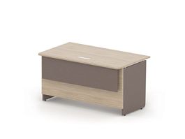 RAC123-14x8 ACCORD Стойка прямая низкая 1400х800х732 Сосна Аланд/Серый камень - Фото предпросмотра