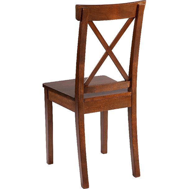 Комплект деревянных стульев с жестким сиденьем Бергольф Темный орех, 2 шт. - Вид 5