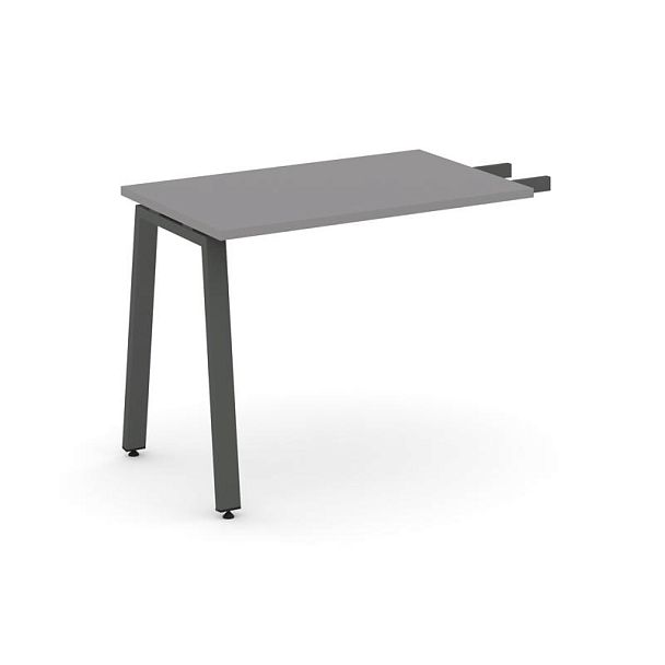 Стайл Проджект Брифинг приставка SN-6A.BR-005 Серый Пепел/Металл Антрацит 1380*600*750 - Вид 1