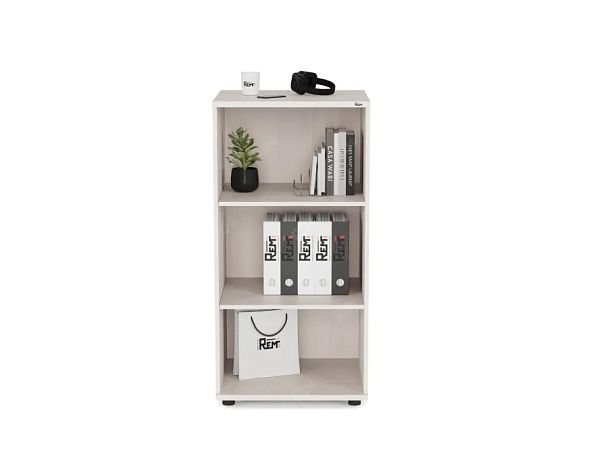 ЛАЙТ / LIGHT RLG025-70x55 Стеллаж 2 полки 70x55x113 Дуб Молочный - Вид 2