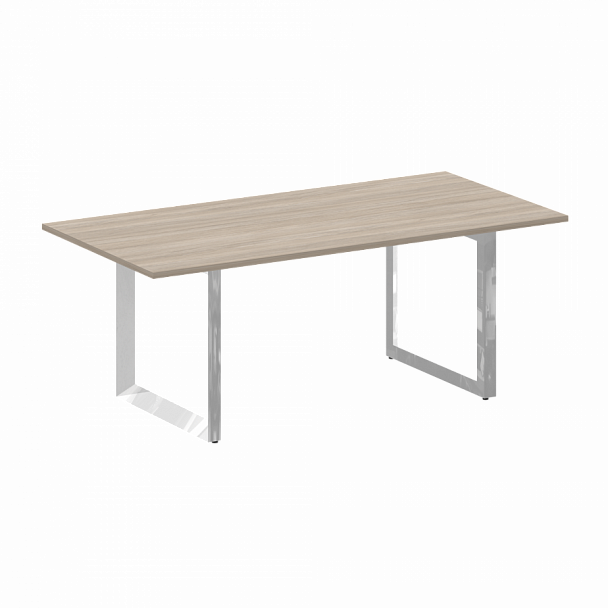 Стол переговорный на О-образном м/к "ONIX DIRECT LUX" M-O.MO-PRG-19 дуб аттика - Вид 1