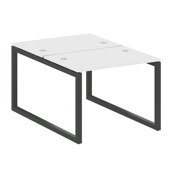 Metal System Quattro Р. ст. на О-образном м/к 50БО.РАС-СП-2.1 Белый/Антрацит металл 1000*1475*750 - Вид 1