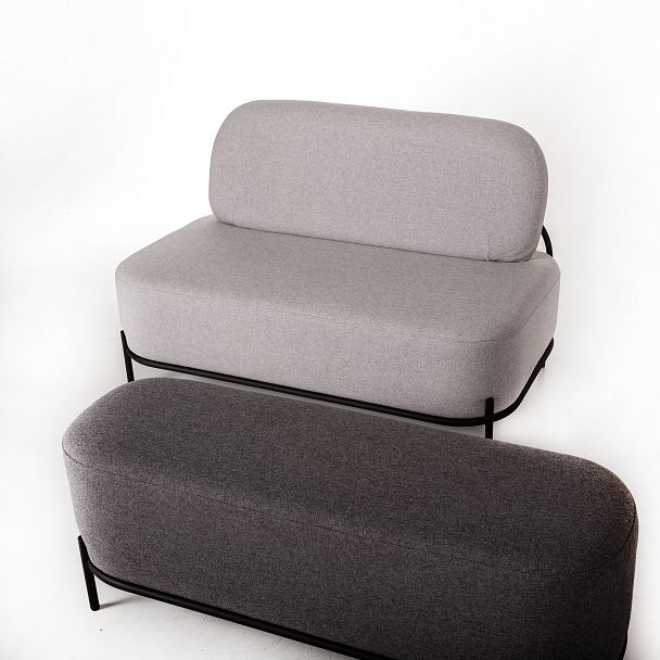 Пуф большой Gawaii Тем серый - Вид 5