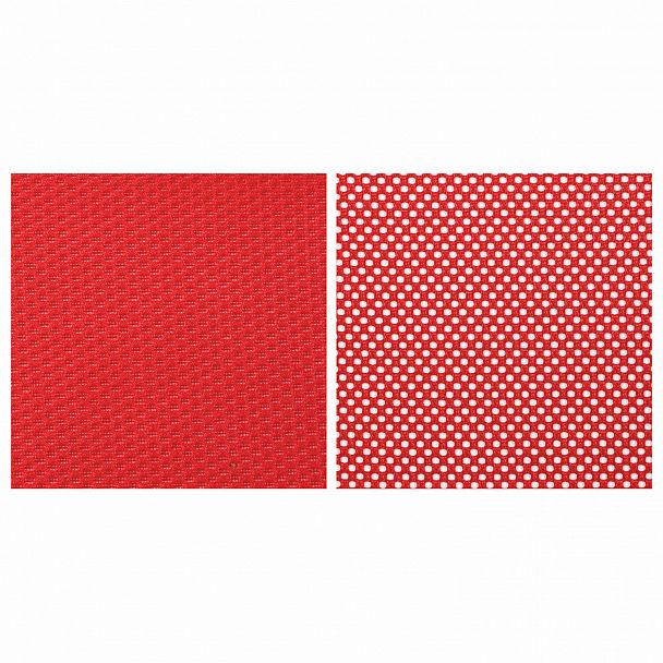 Кресло офисное МЕТТА "SU-B-8" хром, ткань-сетка, сиденье мягкое, красное - Вид 9