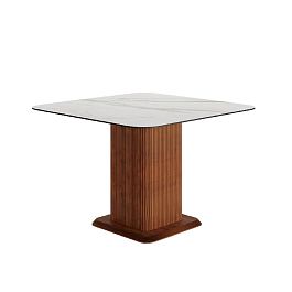 Стол Denver 110, квадрат матовый - Фото предпросмотра