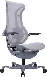 Эргономичное кресло Everprof Atom Grey (Атом Грэй) Сетка Серый - Фото предпросмотра