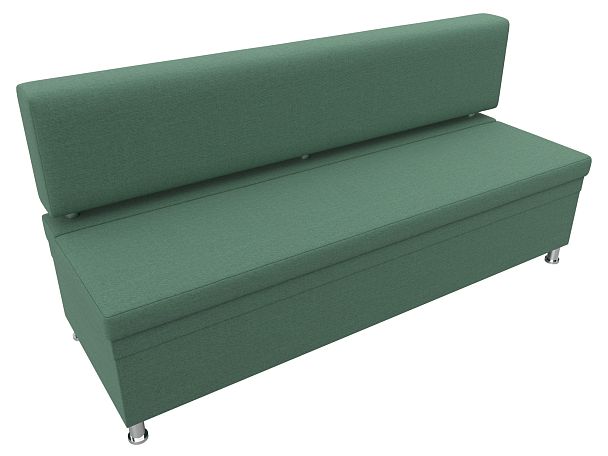 Диван кухонный прямой Стайл Рогожка зеленый - Вид 5