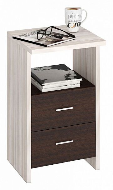 Тумбочка Домино Лайт ТЯЛ Венге/Карамель - Вид 2