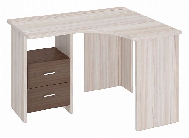 Стол письменный Домино Лайт СКЛ-Угл 120 Карамель/Шамони левый - Вид 2