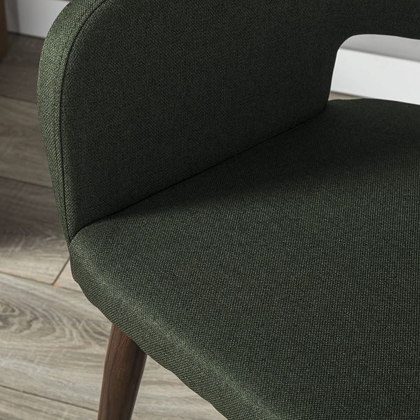 Кресло Oscar тёмно-зеленый/т.орех - Вид 13