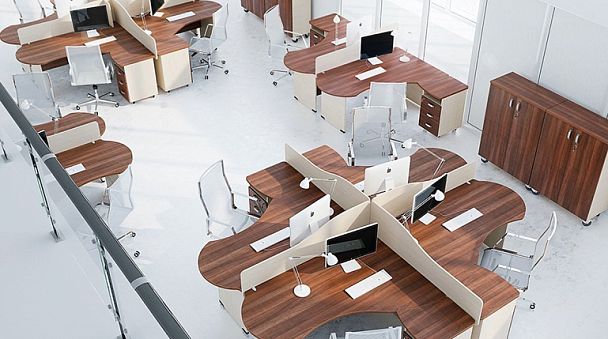 Стол асимметричный L,R 1600 Берлин Дрифтвуд/Серый СА 160 - Вид 8